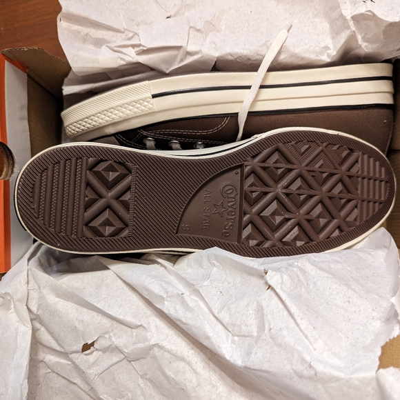 Converse Chuck 70 Hi, brown (squirrel friend) Size 42.5 (mens 9, womens 11) - Picture 3 of 5